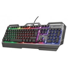 TECLADO TRUST GAMING GXT 856 TORAC ILUMINACION LED